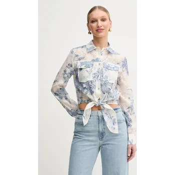 Pánské oblečení Košile Guess ADELAIDE W5GH03.WH4K2 béžová 01X, vel. L