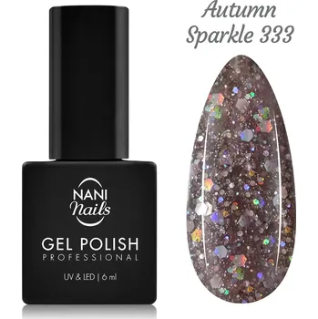 Lak na nehty NANI gel lak 6 ml - Autumn Sparkle