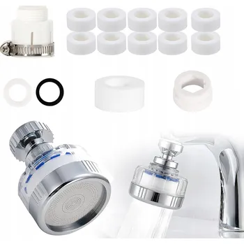 Filtrace vody FILTR NA VODU NA KOHOUTEK ČISTÁ VODA ČISTÍ VODU OTOČNÝ + FILTRY