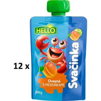 Meruňkový dezert Hello 1200 g