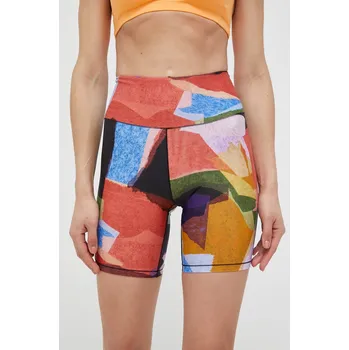 Dámské kraťasy Tréninkové šortky Casall vzorované, high waist 23151 vícebarevná MLC, vel. 38