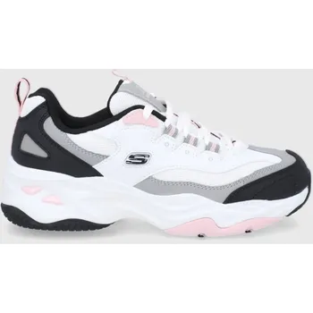 Dámské polobotky Boty Skechers šedá barva, na platformě 149492 09X, EUR 39