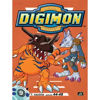 DVD film Digimon 1. série epizoda 44 - 48 - DVD