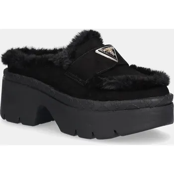 Dámské pantofle Pantofle Guess BRIDEEN černá barva, FLFBRI ESU06 FLFBRI.ESU06.BLACK 99X, EUR 39