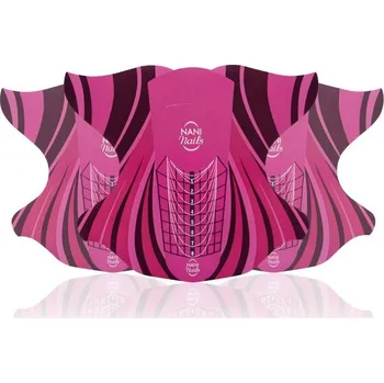 NANI šablony na nehty Oval, 100 ks