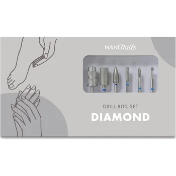 NANI - sada frézek - Diamond