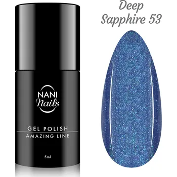 Lak na nehty NANI gel lak Amazing Line 5 ml - Deep Sapphire