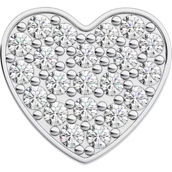 Přívěsek Barbora White - romantický přívěsek z bílého zlata