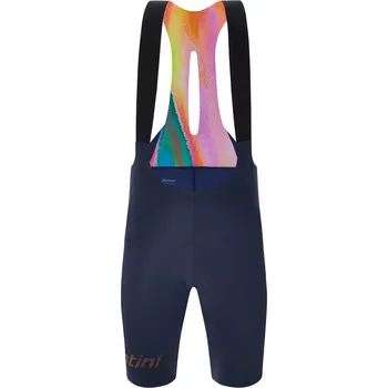 cyklistické kraťasy Santini Pánské krátké kalhoty Santini Unico Edge, blue velikost L