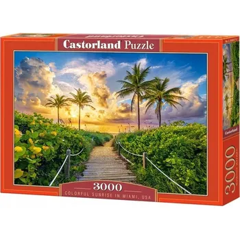 Castorland Puzzle 3000 Puzzle puzzle 3000 colorful sunrise in miami