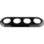 Bohemia-Design - Porcelánový retro rámeček čtyřnásobný černá