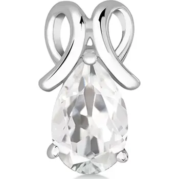Přívěsek Prunella S White Topaz - stříbrný přívěsek s bílým topazem