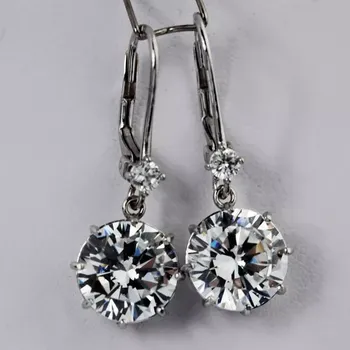 Náušnice Alke - krásné visací náušnice ze stříbra