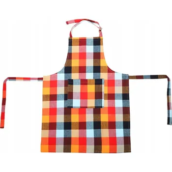 Kuchyňská zástěra Kuchyňská zástěra FARTUSZEK MORPHIE s barevnou kostkou 60x80 cm HOMLA
