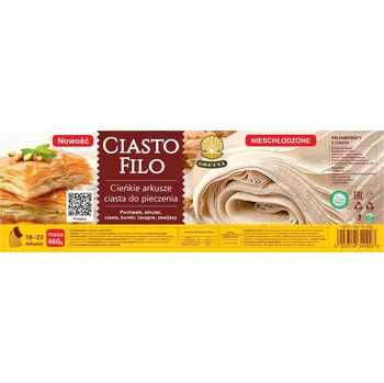 Pečivo Gretta Nechlazené těsto Filo "Gretta" 460g