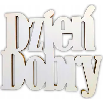 Obraz Nápis na zeď ozdoba Dobrý den – vítejte