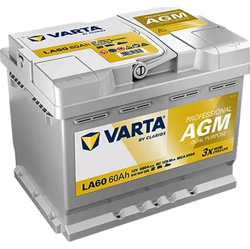 Trakční baterie Varta Professional AGM 12V 60Ah 680A 840 060 068