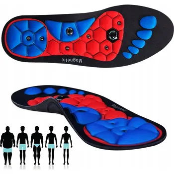 Vložka do bot MAGNETICKÉ MASÁŽNÍ VLOŽKY S AKUPRESUROU M40-43 DO BOT S TERAPEUTICKÉ MAGNETY