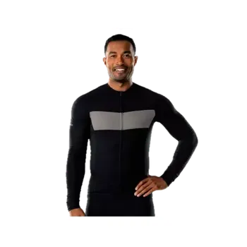 cyklistický dres Trek Dres s dlouhým rukávem Circuit LTD, černá - M