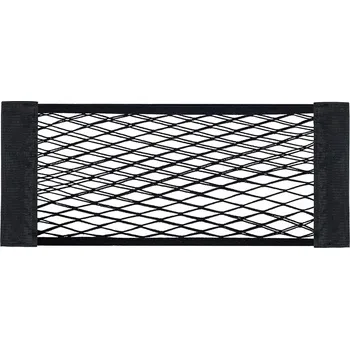 Organizér do auta Síť do zavazadlového prostoru Interlook černá, upevnění na suchý zip, 60 x 25 cm