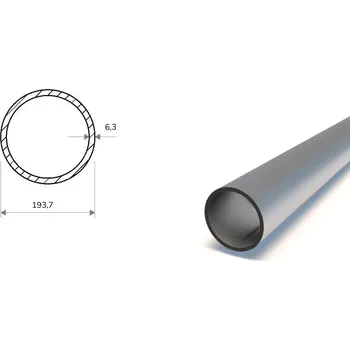 kabelová chránička Trubka svařovaná konstrukční 193,7x6,3