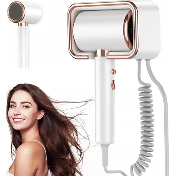 Fén SILNÝ DRŽÁK NA ZEĎ - VĚŠÁK NA FÉN NA VLASY VELKÝ