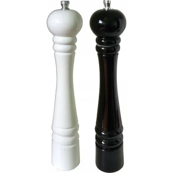 Kuchyňský mlýnek Ruční mlýnek Chłopcy z Rancza dřevěný, bílý, černý