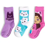 GATE Balení 3 párů ponožek Gabby's Dollhouse 23/26 825-0797/720