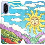 Flipové pouzdro Mobiwear - OnePlus Nord CE5 - VP57S Barevný svět (Knížkové flip pouzdro, obal, kryt na mobil OnePlus Nord CE 5 - VP57S Barevný svět, materiál Umělá kůže + TPU - ochrana 360°, stojánek, silikonová vanička, magnetické zavírání)