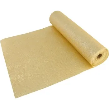 Party dekorace CHAKS Šerpa stolová lesklá zlatá 28 cm x 5 m