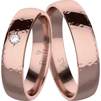 Prsten Selena Red - snubní prsteny z červeného zlata