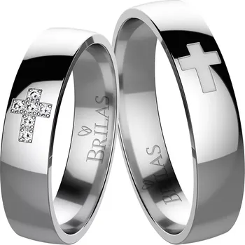 Prsten Nikolas White - snubní prsteny z bílého zlata