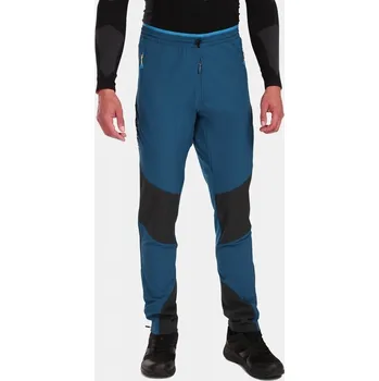 Pánské kalhoty Kilpi Nuuk-M tmavě modrá UM0411KIDBL pánské turistické mírně zateplené kalhoty - M zkrácené