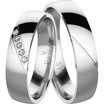 Prsten Clara Silver - snubní prsteny ze stříbra