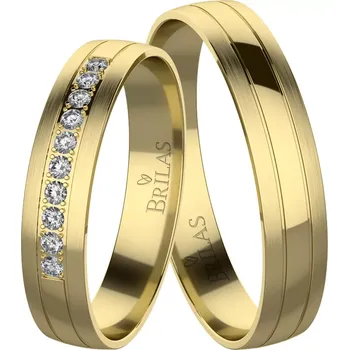 Prsten Kazi Gold - snubní prsteny ze žlutého zlata