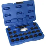 Hlavice na bezpečnostní šrouby kol BMW 1/2", sada 22 ks - ASTA