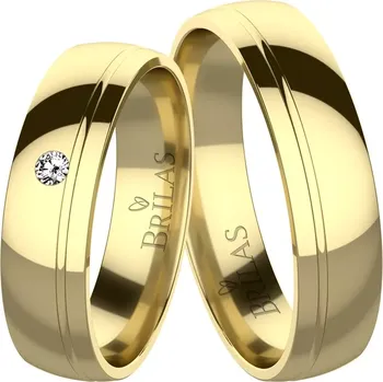 Prsten Orsola Gold - originální snubní prstýnky ze žlutého zlata