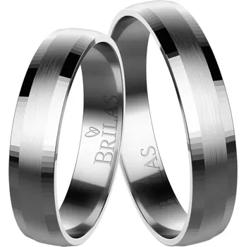 Prsten Pride White - snubní prsteny z bílého zlata