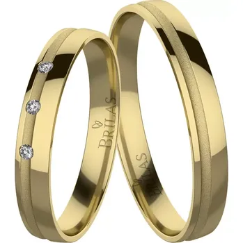 Prsten Kamila Gold - snubní prsteny ze žlutého zlata
