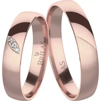 Prsten Egypt Red - snubní prsteny z červeného zlata