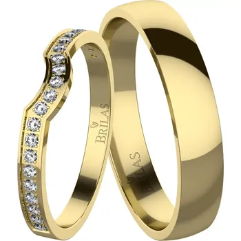 Prsten Proxima Gold - snubní prsteny ze žlutého zlata