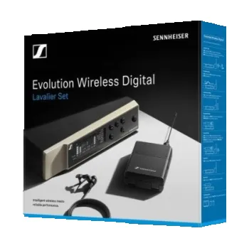 Elektronika Sennheiser EW-D ME2 SET (Q1-6) - bezdrátová sada s miniaturním vysílačem a mikrofonem ME2, 470–526 MHz