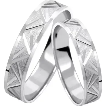 Prsten Loris White - prsteny pro novomanžely z bílého zlata