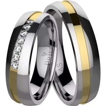 Prsten Libra Steel - snubní prsteny z chirurgické oceli