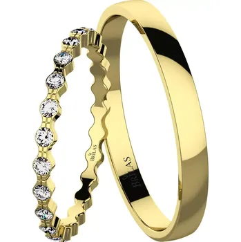 Prsten Shanel II Gold - snubní prsteny ze žlutého zlata