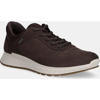 Pánské tenisky Nubukové tenisky Ecco Exostride Low Gtx pánské, hnědá barva, 835304-02178 835304.02178 89X, EUR 40