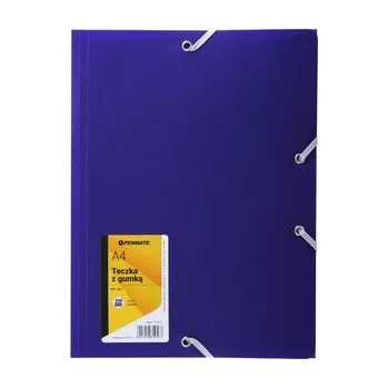 Set školních potřeb Teczka z gumką A4 PP-101 fioletowa PENMATE