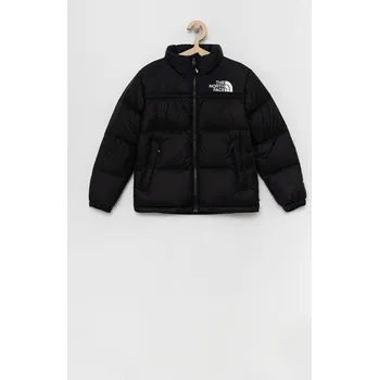 Chlapecká bunda Dětská péřová bunda The North Face YOUTH 1996 RETRO NUPTSE JACKET černá barva NF0A4TIMJK31 99X, vel. 128
