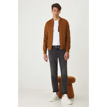 Pánská softshellová bunda Bunda Medicine pánská, hnědá barva, přechodná RW24.KUM301 82X, vel. XL