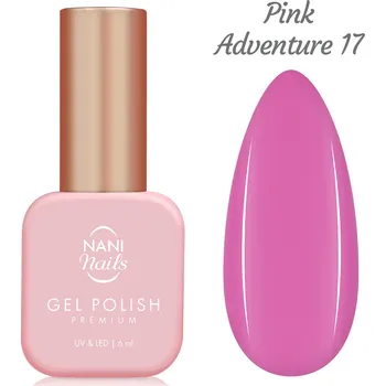 Lak na nehty NANI gel lak Premium 6 ml - Pink Adventure